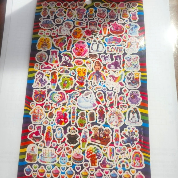 Lisa Frank 600 Sticker Book - Picture 6 of 6